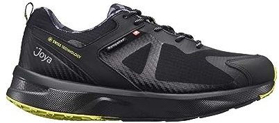 JOYA Veloce STX M Black, Outdoor-Schuhe für Herren, Ripstop-Nylon-Mesh-Schnürschuh, schwarz