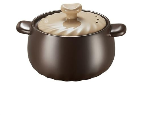 Bräter Schmortöpfe Haushalt Hohe Temperatur Keramik Antihaft-Topf Suppe Topf Multifunktionale Eintopf Topf Große Kapazität Brei Topf Auflaufformen (Size : 2.5L)