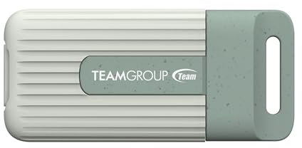 TEAMGROUP PD20 ECO 2TB Portable External Solid State Drive SSD Read up to 1000MB/s USB 3.2 Gen2x1 Type-C Waterproof Dustproof IP54 TPSEG4002T0C102