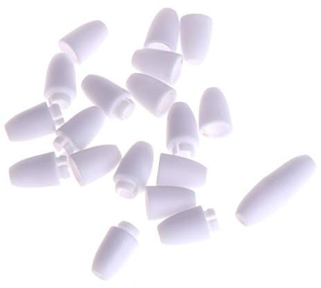 WYLZLKX 10pcs Breakaway Plastic Clasps For Silicone Teething Necklace Magnetic Lobster Clasp