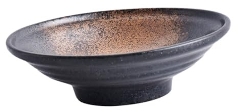 FUNOMOCYA Ciotola Per Ramen Insalatiera in Ceramica Capacità Per Zuppa Noodles E Frutta