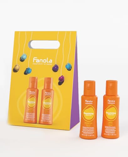 Fanola Wonder Nourishing Christmas Box, Shampoo und Maske, 100 ml