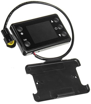 LHYFAGQK 12/2. 4V LCD. Switch-Controller Kompatibel for Eberspacher Kompatibel for Webasto/Kompatibel for Dieselheizung Universal Auto Assemblys Autoheizung Zubehör Heizungsteile
