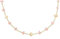 Skagen Collana da donna Anja Quartz in acciaio inox dorato, SKJ1865710, Taglia unica, Acciaio inossidabile, Nessuna pietra preziosa, Oro e Rosa