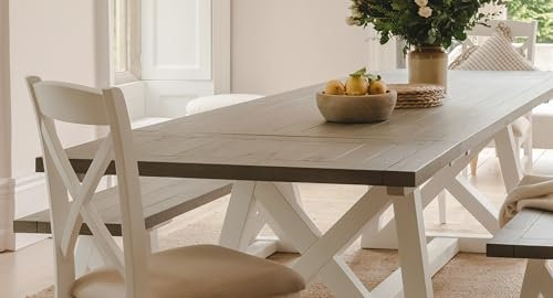Prolunga per tavolo da pranzo in legno, per tavolo da pranzo Oxford, 45 cm, prolunga per ampliare il tavolo