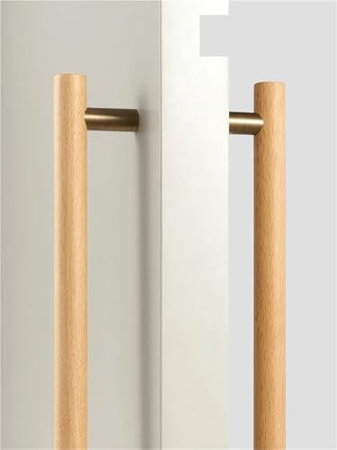 WBCDXCBB Messing Buche Küchenschränke Küchengeräte Griffe Eingangstür Lange Zimmertür Zugstange 1 Stücke(DP05-MB-385450-A)