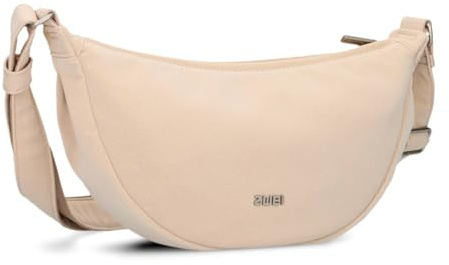 Zwei Damen Handtasche Mademoiselle.M M50 Moon-Bag 2 Liter Trend-Tasche in Halbmond-Form vielseitig als Bauchtasche Crossbody-Bag Abendtasche Umhängetasche zu tragen