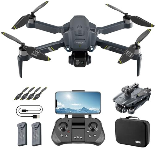 4DRC V28 Mini Drone with Camera 1080P, Headless Mode, Gravity Sensor Mode, 3D Flips, 2 Batteries, App Control, Trajectory Flight, RC Quadcopter Drones Gift Toys for Kids Beginners Boys Adults