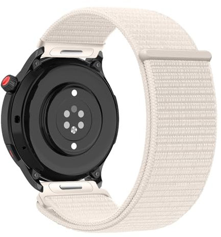 Nylon Bracelet de Montre pour Amazfit GTR 4 Sangle, avec Réglable à Libération Rapide Souple Bande de Remplacement pour Femme et Homme Compatible avec Amazfit GTR 4 Bracelet (7)