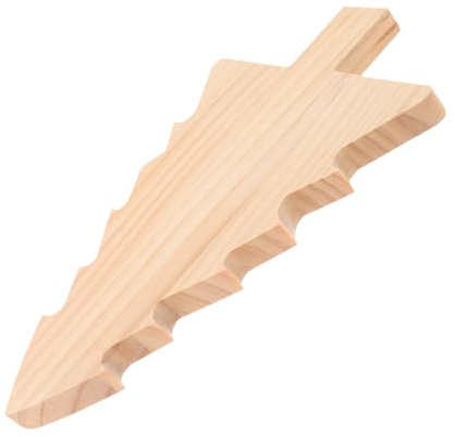 ULTECHNOVO Tabla de Cortar y Servir de Madera con Diseño Árbol de Navidad Bandeja Decorativa para Quesos Frutas y Aperitivos para Fiestas y Reuniones Familiares