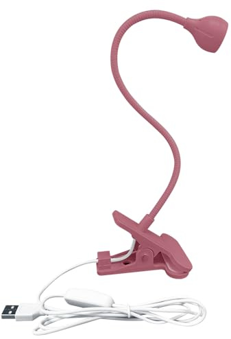 ASENTER 5W Lampe à Ongles UV Gel pose Capsules Americaine, pour Colles Vernis à Ongles en Gel, Mini Lampes de séchage pour le Durcissement de la Résine Utraviolette avec Clip Rose