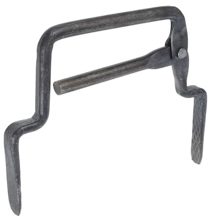 JECOMPRIS Pinza per Mattoni Pinza a Blocco Regolabile e Clip Posa Mattoni, Utensile Manuale per Sollevamento e Trasporto Blocchi in Muratura per Uso Professionale