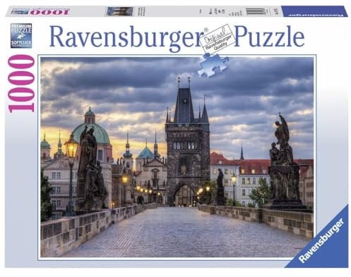 Ravensburger Fotos & Landschaften: The Walk Across The Charles Bridge Puzzle, 1000 Stück, Farbe Mehrfarbig, 19738