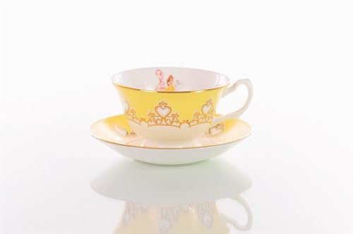English Ladies Co. Disney Princess Belle Cup and Saucer - from Beauty and the Beast