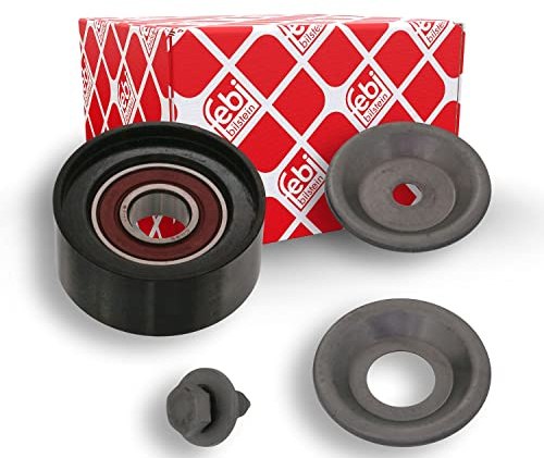 febi bilstein 100155 Umlenkrolle für Keilrippenriemen, mit Schraube , 1 Stück