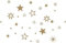 90 Stück goldene Sterne Aufkleber Fensterdekoration zu Weihnachten Fensterbild/Fensteraufkleber, Wandtattoo Weihnachtsdekoration 70001