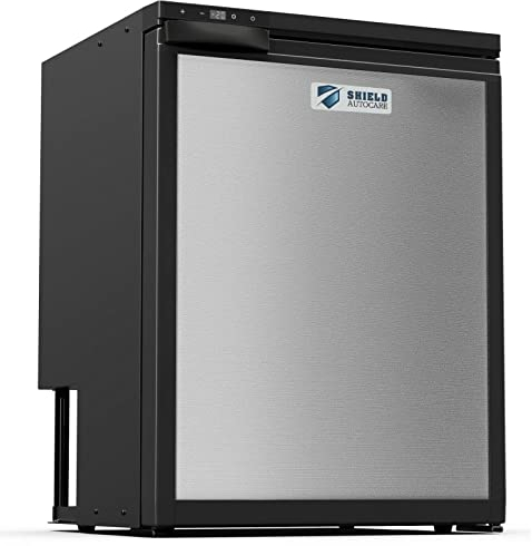 Cool Mate 65L Campervan Fridge Freezer/Camper Refrigerator Silver DC12/24V