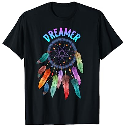 Dreamer Feder-Traumfänger Talisman Charm Dreamcatcher T-Shirt