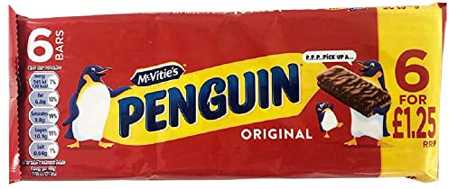 McVities Penguins 6pk (Pack of 6)
