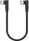 TECHGEAR Cable USB C a USB C, 30 cm Tipo C 90 grados sincronización y cable de carga rápida compatible con Samsung S23 S22 A14 A53 5G, Xiaomi 13 12 Oppo Reno 8 OnePlus 11 Pixel 7 Moto G13, etc