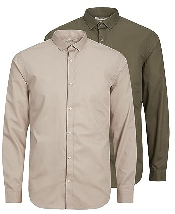 JACK & JONES Chemise, à Manches Longues, pour Homme, XL