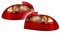 DEPO Set Heckleuchte Rücklicht Rückleuchte P21W Set Satz Hinten Links/Rechts Kompatibel mit Toyota Avensis T22 00-03 212-19L6L-Ue