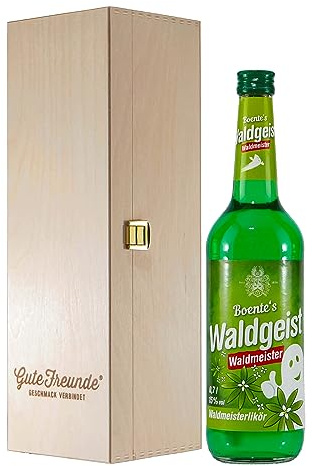 Boente Waldgeist Waldmeisterlikör mit Geschenk-HK