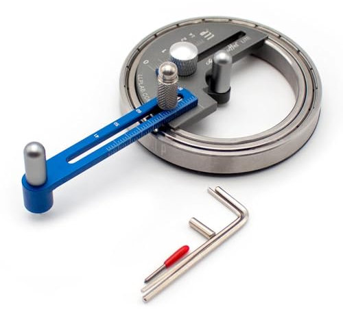 LeTkingok Taglierina Circolare in Acciaio Inossidabile, per Modellini di Giocattoli Taglierina per Filtri Colorati in Carta con Copertina Fai-Da-Te Fatta a Mano Diametro Minimo 1mm