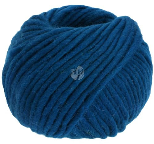 LANA GROSSA Per Lei GOTS | Klassisches Merino-Dochtgarn, GOTS zertifiziert | Handstrickgarn aus 100% Schurwolle | 50g Wolle zum Stricken & Häkeln | 60m Garn FB 42