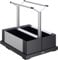 BLANCO Storage Caddy 40 | Kunststoff, Aluminium schwarzgrau | Komfortabler Zugriff dank des Griffs und der voll ausziehbaren Schiebefunktion