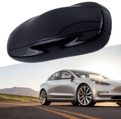 Für Smart Keyless Fernbedienung, Smart Remote Autoschlüssel, für Tesla-Modell 3Y 202123 Plaid Schlüsselanhänger, Integration mit Autoschlüsselkarte (schwarz)