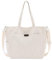 Chase Chic Cord Tasche,Groß Shopper Tasche Damen,Laptoptasche Handtasche Schultertasche mit abnehmbarem Schultergurt für Arbeit/Schule/Reisen,Beige