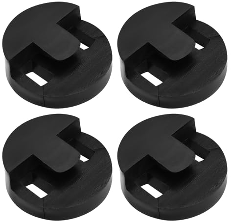 EMSea Cello Mute Round Rubber Cello Bass Mute Cello Practice Mute Musical Instruments Accessory for Homes Apartments Black