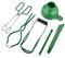 Zerodeko 6pcs Dish Tongs Mason Jar Grabber Canning Tongs Hot Plate Clip Jar Grabber Canning Hot Pan Clamp Canning Equipment Plate Gripper Hot Dish Plate Bowl Clip Green Stainless Steel