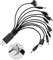 10 In 1 Charger Cable USB Universal Multifunctional Phone Multi Charging Cables for Many Adapters Compatible with Samsung LG Huawei ZTE and Sony Ericsson Nokia PSP USB Charging Cables