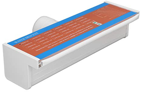 bvwkkynle Fontaine de Piscine Cascade 56 mm Fil G2 Rideau d'eau de Piscine Fontaine de Piscine extérieure déversoir d'eau kit de Cascade lumière LED Multicolore Rideau d'eau de Piscine