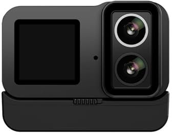 TIEOAXFT SJ20 Dual Lens Dual Cameras 4K Action Camera Waterproof 5G WiFi Touch Screen Action Cam Camera Sport Helmet New In 2024 for Vlogging with External Microphone, Remote Cont(SJ20 Standard)