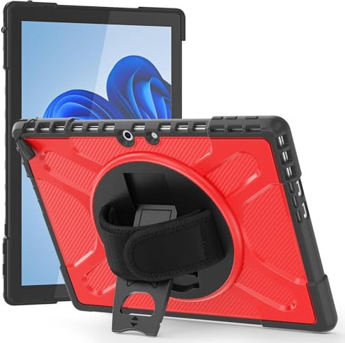 Tablet PC Case Tablet Case Compatible with Microsoft Surface Pro 9/10/11 Case 13 inch 2022/2024 - Rugged Kickstand Protective Case with Rotate Stand,Handle Stand Bumper Shockproof Protective Cover Pro
