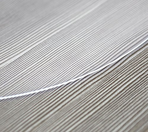 Glasklar Folie 2 mm transparente Tischdecke RUND, Schutzfolie Tischschutz, Größe wählbar (Rund 105 cm)