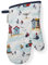 Fully Insulated Single Oven Gloves/Gauntlet by Cooksmart (Seaside)