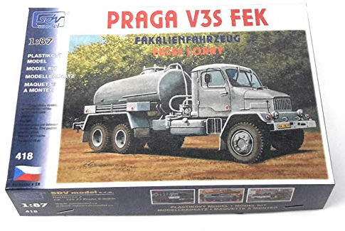 SDV Fäkalienfahrzeug Praga V3S FEK Modellbau Kunststoff Modellbausatz 1:87 H0