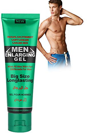 Men Energy Cream, 50 g Creme zur Verbesserung der männlichen Vergrößerungscreme, Private Parts Massage Gel Größer Dicker Länger für Männer Bessere Leistung(Grün)