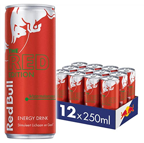 Red Bull Energy Drink, Watermeloen, 12 x 250 ml