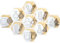 Labor/Chemie Set (9st) Laborglas/Pipette/Messbecher/Molekül/Thermometer/Stehkolben/Mikroskop/Erlenmeyer/Cookie Cutter Fondant Keksstempel/Ausstechform Keksausstecher Plätzchen ca. 8cm