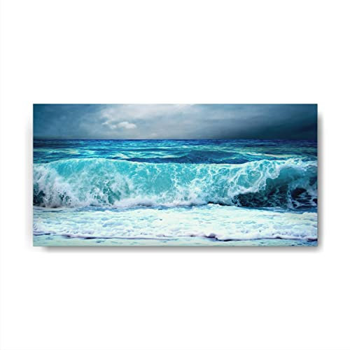 Canvasfly 100x50 Glasbild, Hochwertige Bilder Deko für Wohnzimmer Küchen-Deko Bad-Deko Modern, Wandbilder Wohnzimmer Zimmer-Deko aus Glas, Badezimmer Bilder Schlafzimmer Wand-Deko