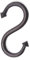 Infinity Decor Heavy Duty S Hooks Pan Pot Holder Rack Hooks Hanging Hangers S Shaped Hooks for Kitchenware Pots Utensils Clothes Bags Towels Plants (2 Sizes) (Small 2.5)