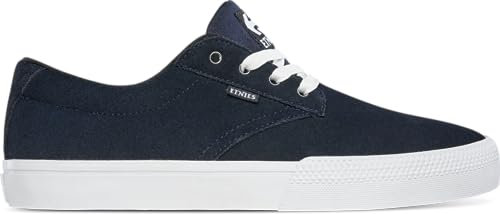 Etnies Herren Jameson Vulc X Dystopia Skate-Schuh, Marineblau Weiß, 44 EU