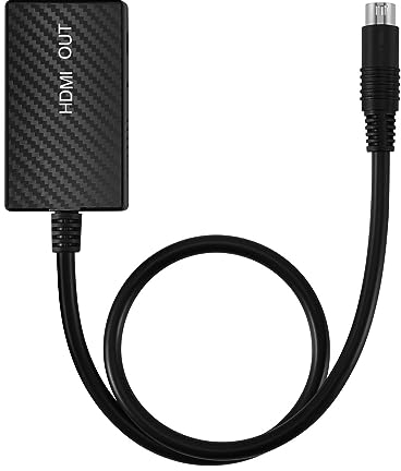 TNP - Cable adaptador HDMI para Sega Genesis 2 y Mega Drive 2 compatible con consolas de juegos Sega Genesis 2 y Mega Drive 2 para televisores HD, monitores y proyectores