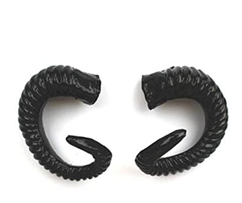 Vepoty Simulation Ziegen Horn 1set DIY Cosplay Kostüm Kopfschmuck Niedliche Tiere Kopfschmuck Frauen Kopfbedeckung Zubehör