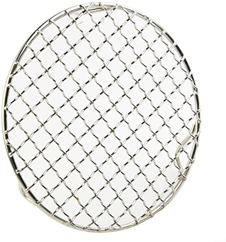 Red de horno de carbón, redonda de acero inoxidable, multiusos, rejilla de horno, rejilla de horno, rejilla de cocina, rejilla de cocina, rejilla de cocina, parrilla para horno